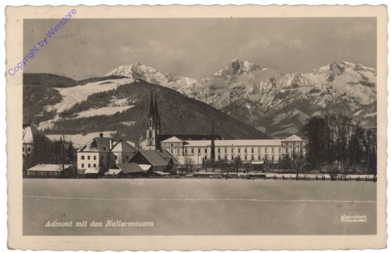 Admont, mit den Hallermauern