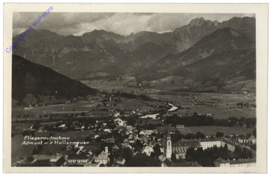 Admont, Hallermauer, Fliegeraufnahme