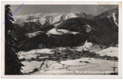 Aflenz, Wintersportplatz mit Hochschwab