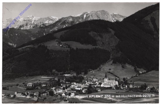 Aflenz, mit Hochschwab