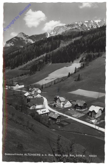 Altenberg, Ortsansicht