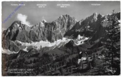 Ramsau, Austriahütte mit Dachstein