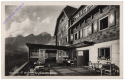 Ramsau, Austriahütte am Fuß der Dachsteinsüdwände