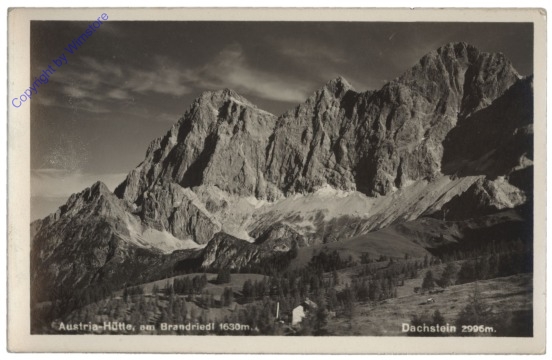 ak112088 Ramsau, Austriahütte, am Brandriedl, Dachstein