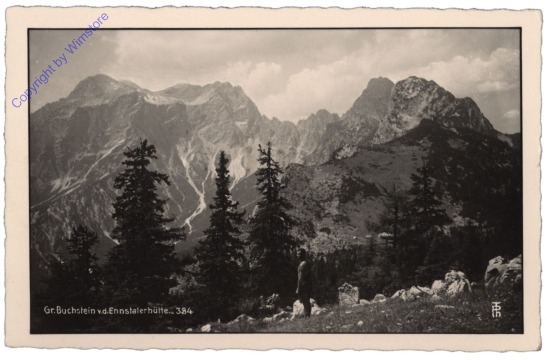 ak112137 Buchstein, Großer Buchstein von der Ennstalerhütte