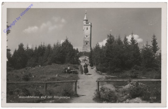 Bürgeralpe bei Mariazell, Aussichtsturm
