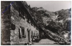 Ramsau, Südwandhütte mit Aufstieg zur Hunerscharte