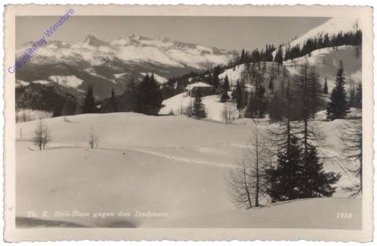 Tauplitzalm, Th.K.Holl-Haus gegen den Dachstein