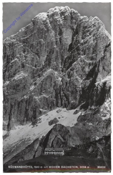 ak112185 Ramsau, Südwandhütte mit Hohem Dachstein