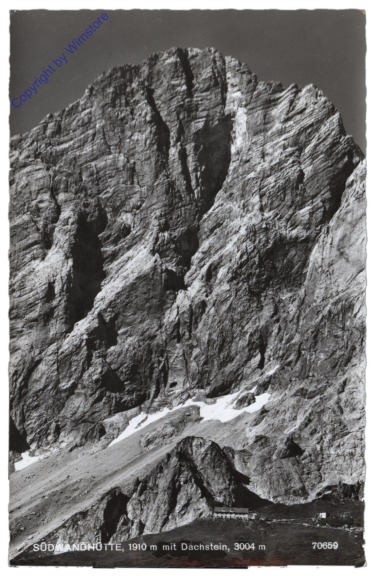 ak112192 Ramsau, Südwandhütte mit Dachstein