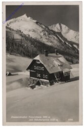 Donnersbach, Donnersbacher Tauernhaus mit Schoberspitze