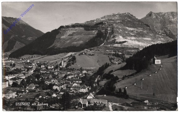 Eisenerz, mit Erzberg