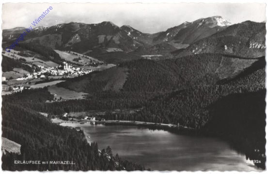 ak112244 Mariazell, mit Erlaufsee