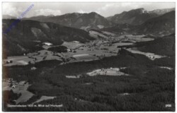 Gemeindealpe, Blick auf Mariazell