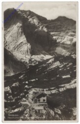 Gesäuse,  Hesshütte mit Hochtorstock