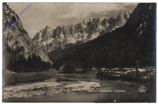 Gesäuse, Eingang