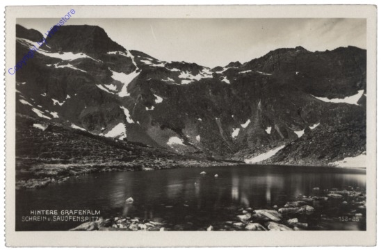 Seckau, Hintere Grafenalm, Schrein und Sauofenspitze