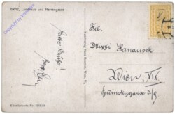 Graz, Landhaus und Herrengasse