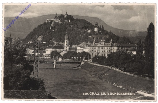 Graz, Mur, Schlossberg