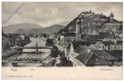 Graz, Mur, Schlossberg