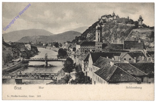 Graz, Mur, Schlossberg