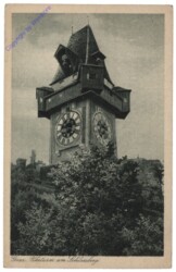 Graz, Uhrturm am Schlossberg