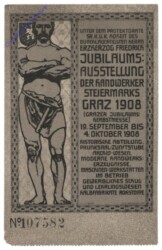 Graz, Jubiläumsausstellung der Handwerker Graz 1908