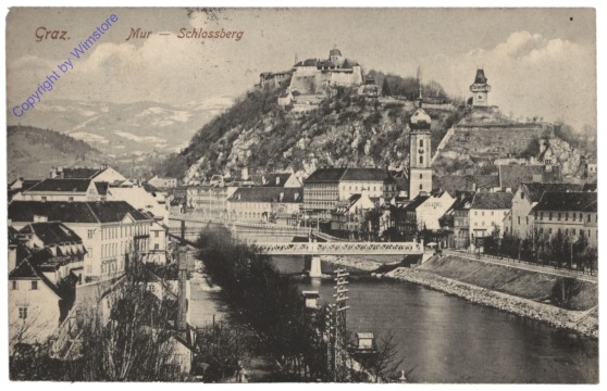 Graz, Mur - Schlossberg