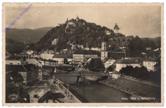 Graz, Mur und Schloßberg