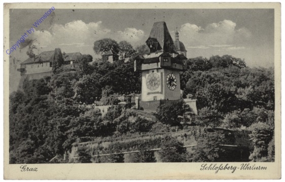 Graz, Schlossberg, Uhrturm