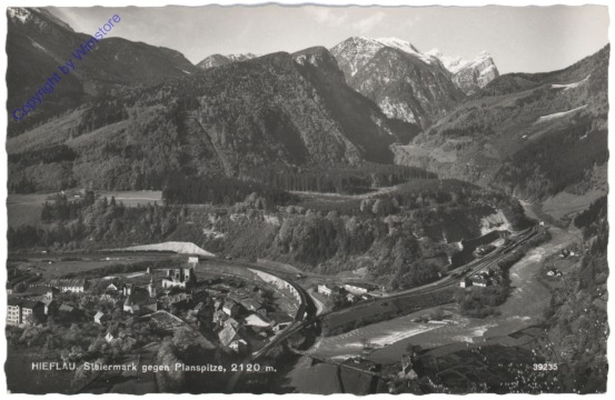 Hieflau, gegen Planspitze