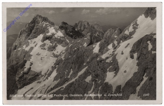 ak112492 Hochtor, Blick auf Festkogel, Oedstein, Reichenstein und Sparafeld
