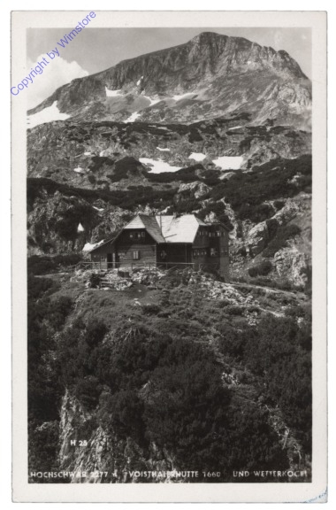 Hochschwab, Voisthalerhütte und Wetterkoch