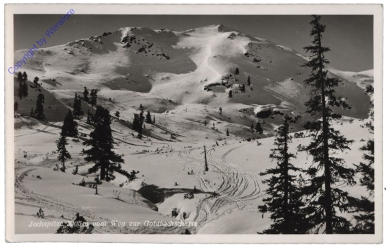 ak112514 Jochspitze, vom Weg zur Goldbachscharte