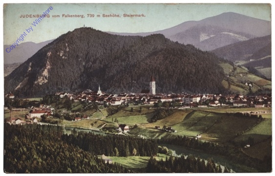 Judenburg, vom Falkenberg