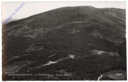 Katschberg, Katschbergstraße und Passhöhe gegen Aineck