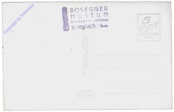 Krieglach, Peter Rosegger's Sterbehaus