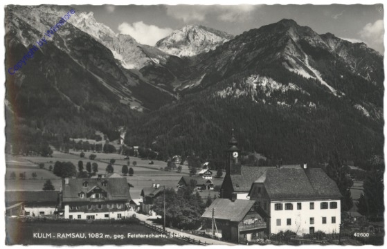 Kulm, Ramsau gegen Feisterscharte