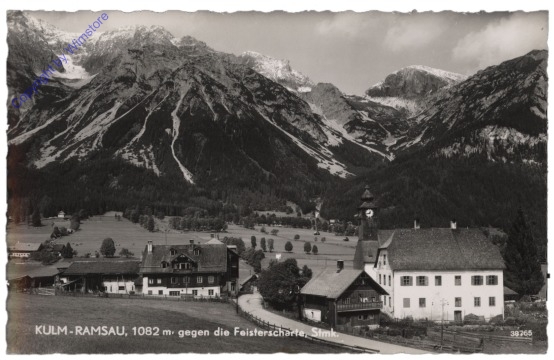 Kulm, Ramsau gegen die Feisterscharte