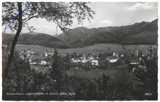 Langenwang, Ortsansicht