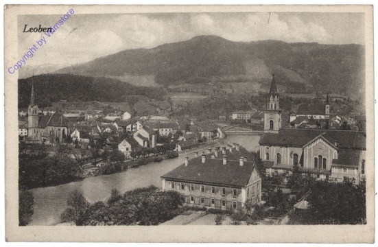 Leoben, Ortsansicht