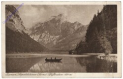 Eisenerz, Leopoldsteinersee mit Pfaffenstein