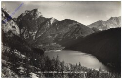 Eisenerz, Leopoldsteinersee mit Pfaffenstein