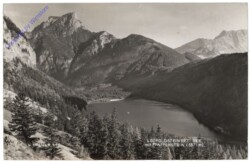 Eisenerz, Leopoldsteinersee mit Pfaffenstein