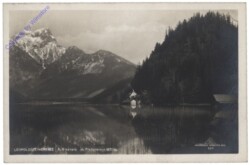 Eisenerz, Leopoldsteinersee mit Pfaffenstein