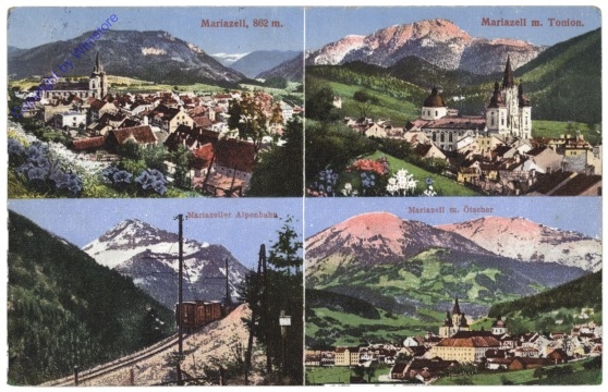 ak112656 Mariazell, Multiansicht