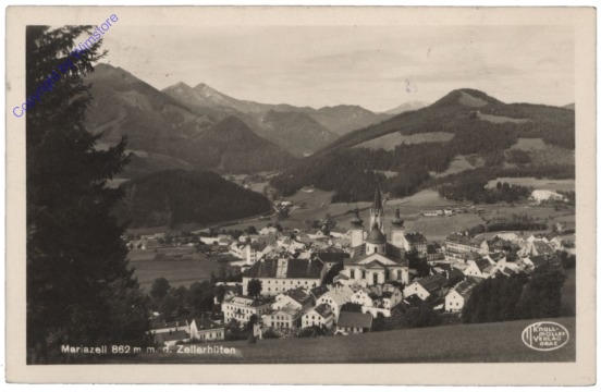 ak112658 Mariazell, mit den Zellerhüten