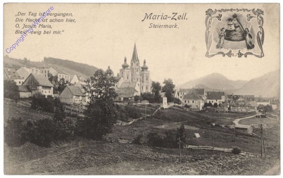 ak112666 Mariazell, Ortsansicht