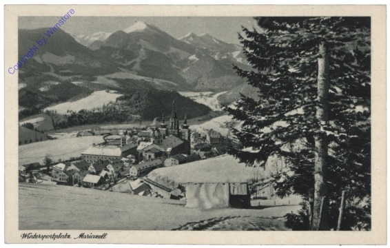 ak112674 Mariazell, Wintersportplatz
