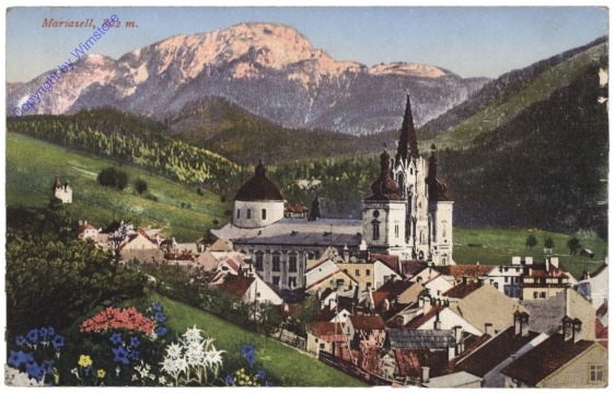 ak112675 Mariazell, Ortsansicht